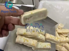 PE15 Commercial tunnel cooling chocolate enrobing machine