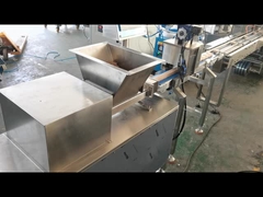 Bố bán nóng máy làm thanh trái cây đơn dòng với máy đóng gói